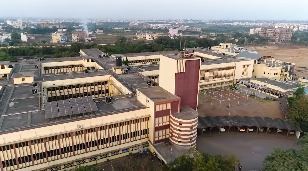 Aerial view of the NIT Raipur campus