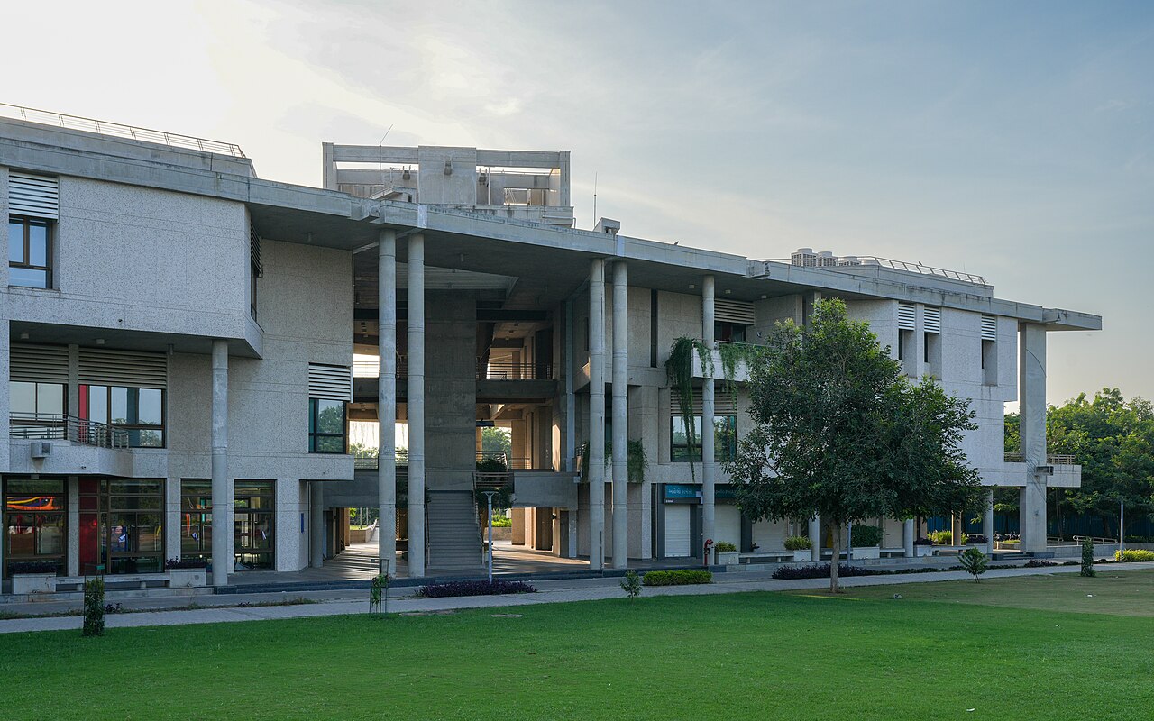 Central Arcade building at IIT Gandhinagar campus